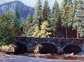 Ahwahnee Bridge Image