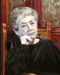 Portrait of Ann Painting