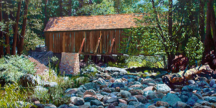 Wawona Covered Bridge Image